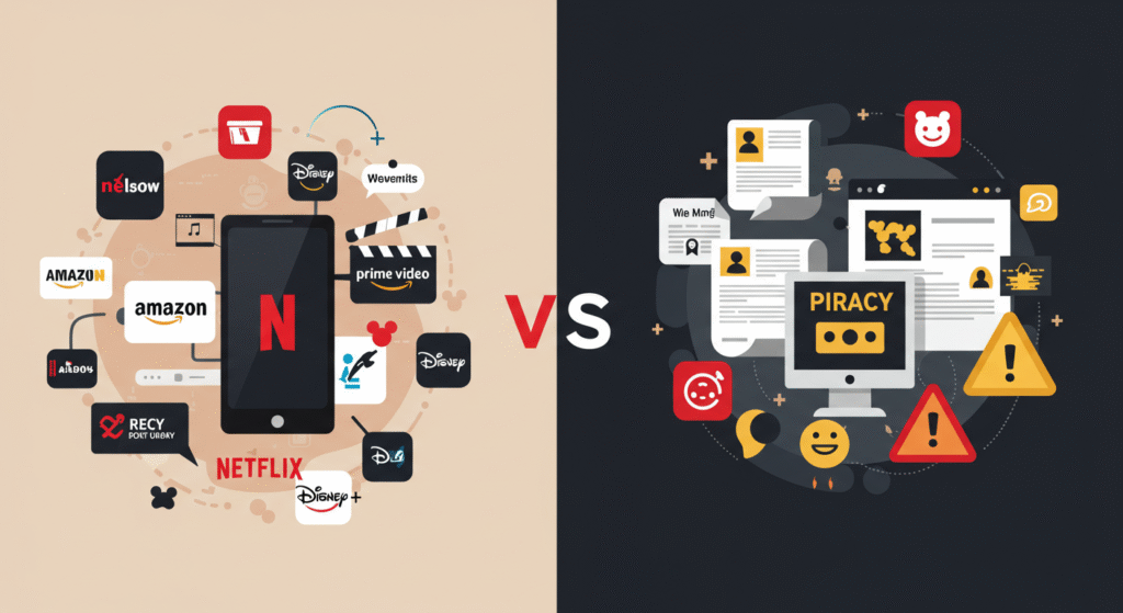 Infographic illustrating steps to protect data from hackers, including strong passwords, software updates, and avoiding unsafe websites like movie rools com
